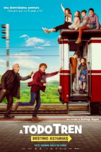 Poster A todo tren: destino Asturias