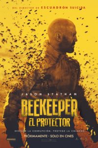 Poster Beekeeper: Sentencia de muerte
