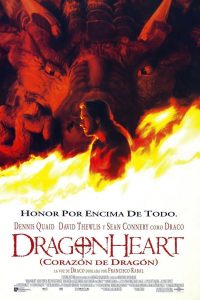 Poster Corazón de Dragón (Dragon Heart)