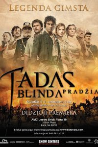 Poster Tadas Blinda. Pradzia