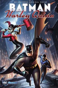 Poster Batman y Harley Quinn