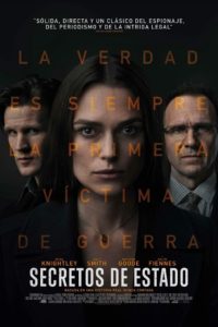 Poster Official Secrets (Secretos de estado)