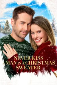 Poster Never Kiss a Man in a Christmas Sweater