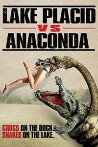 Poster Mandíbulas contra Anaconda