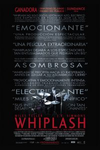 Poster Whiplash (Música y obsesión)