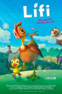 Poster Lifi, una gallina tocada del ala