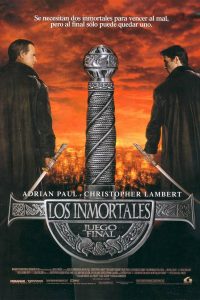 Poster Los inmortales juego final Los inmortales IV