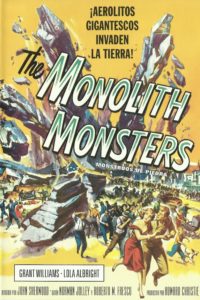 Poster Monstruos de piedra (The Monolith Monsters)