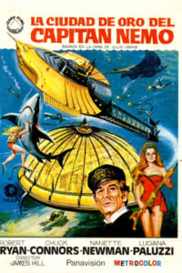 Poster La ciudad de oro del capitán Nemo
