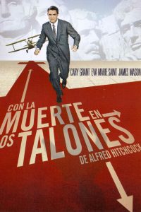 Poster Con la muerte en los talones