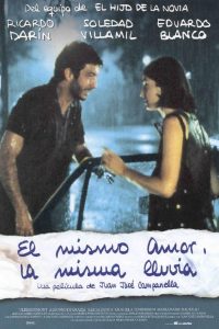 Poster El mismo amor la misma lluvia