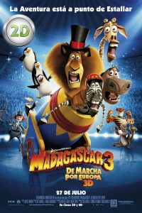 Poster Madagascar 3: De marcha por Europa
