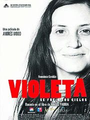 Poster Violeta se Fue a los Cielos