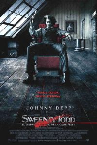 Poster Sweeney Todd: El barbero diabólico de la calle Fleet