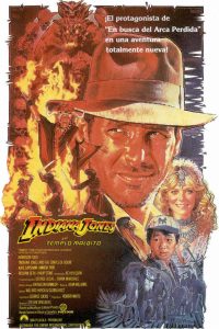 Poster Indiana Jones y el templo maldito