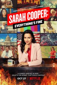 Poster Sarah Cooper: Everything’s Fine