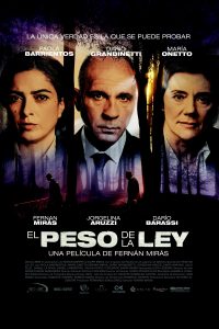 Poster El Peso de la Ley