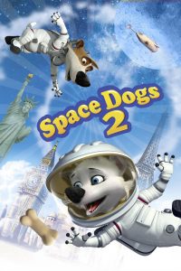 Poster Space Dogs: Aventura en el espacio