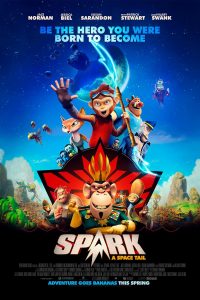 Poster Spark: Un mono espacial