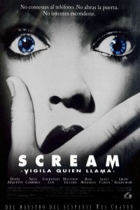 Poster Scream. Vigila quién llama
