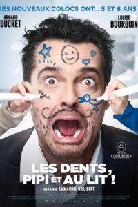 Poster Les dents, pipi et au lit (1, 2, 3… ¡A la cama!)