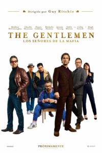 Poster The Gentlemen. Los señores de la mafia