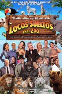 Poster Locos sueltos en el zoo