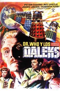 Poster Doctor Who y los Daleks
