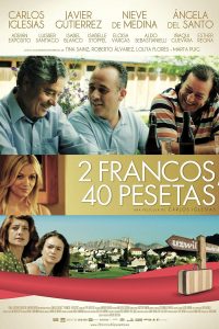 Poster 2 Francos, 40 Pesetas