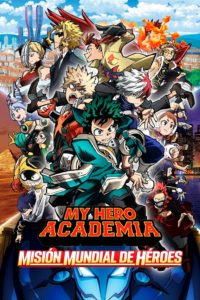 Poster My Hero Academia: Misión mundial de héroes