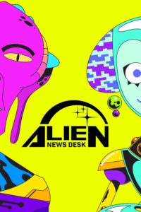 Poster Alien News Desk