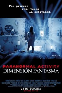 Poster Paranormal Activity: Dimensión fantasma