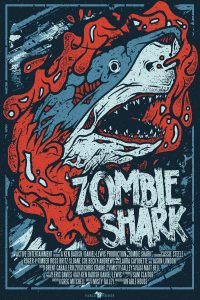 Poster Tiburón Zombie