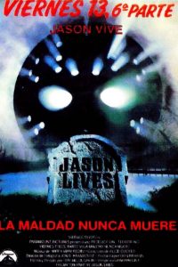 Poster Viernes 13 Parte 6: Jason vive