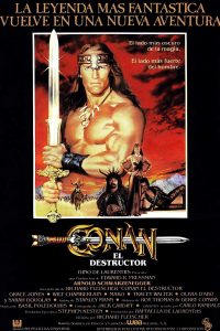 Poster Conan, el destructor