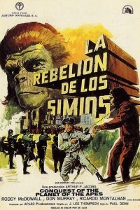 Poster La rebelión de los simios