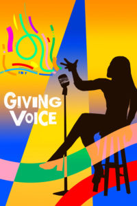Poster Giving Voice: Competencia de monólogos en Broadway