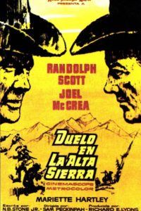 Poster Duelo en la alta sierra