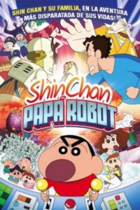 Poster Shin Chan: Papá Robot