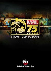 Poster Marvel 75 Years: From pulp to pop!