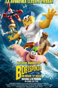 Poster Bob Esponja: Un héroe fuera del agua