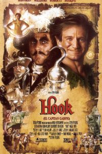 Poster Hook, el regreso del capitán garfio