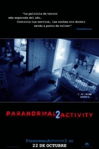 Poster Paranormal Activity 2 (Actividad paranormal 2)