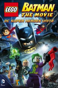 Poster Lego Batman la Película. El Regreso de los Superheroes de DC