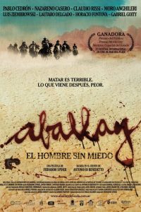 Poster Aballay, el hombre sin miedo