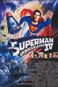 Poster Superman IV: En busca de la paz