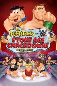 Poster Los Picapiedra y WWE