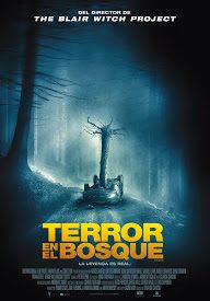 Poster Terror en el Bosque